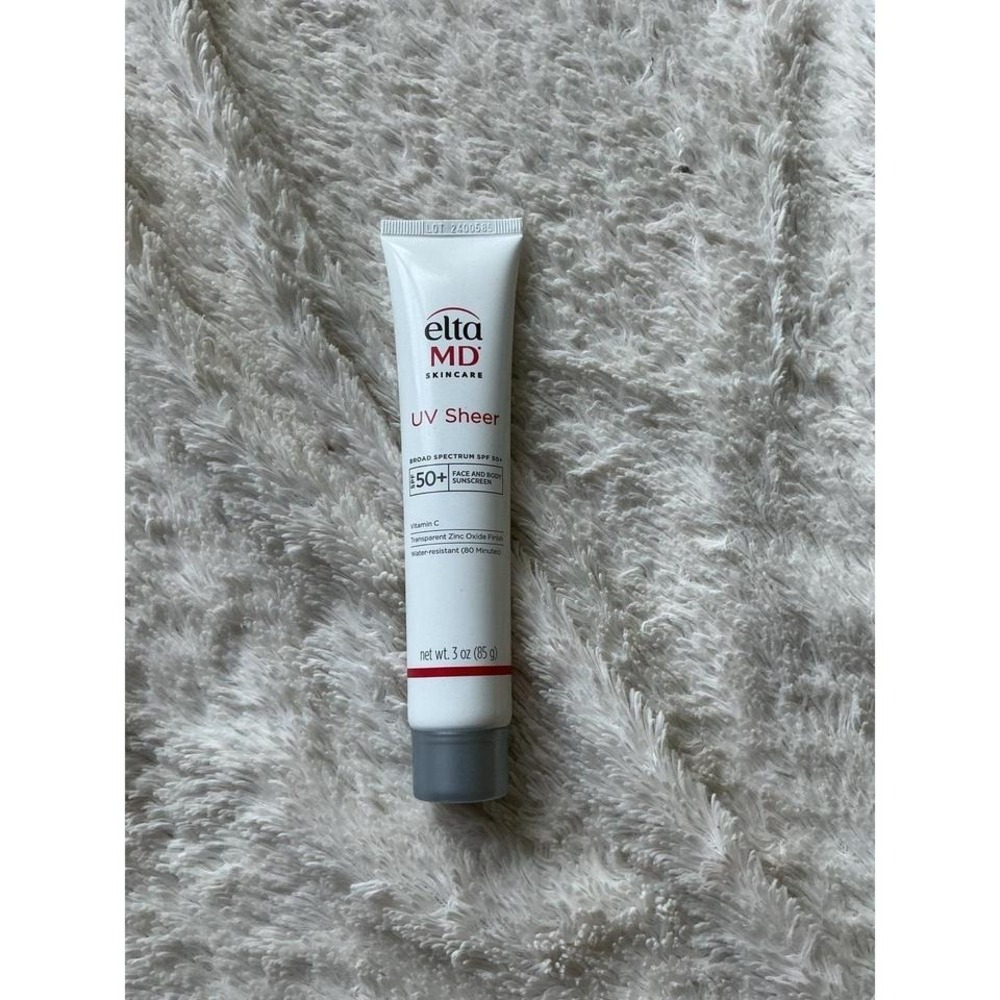 EltaMD UV Sheer SPF 50+ Sunscreen 3 oz Face and Body – Lightweight Formula